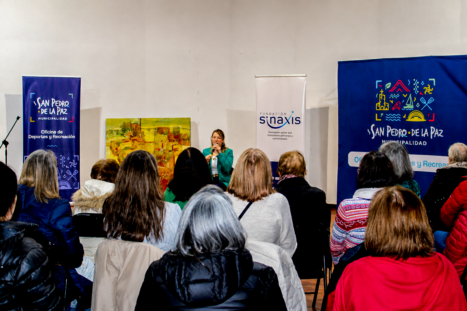 Conversación de asesoría sobre bienestar organizacional